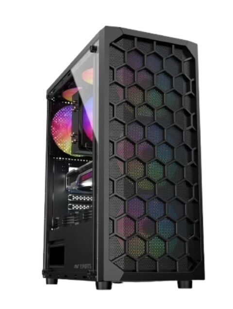 RYZEN 7 5700X 16GB DDR4 512GB 550W-SMPS 80+ BROWNZE RGB CABINET 8GB GPU