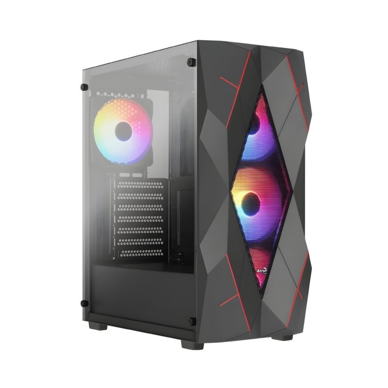 INTEL CORE i5 12th GEN 12400F. GIGABYTE 3060 WINDFORCE OC 12GB DDR6. MSI 610 ME MOTHERBOARD. CORSAIR 8 X2 16 GB DDR4 3200 MHZ RAM. CRUCIAL 500 GB P3 PLUS GEN4 NVME SSD. AREOCOOL VOLCAN 4 RGB FAN RGB CABINET. MSI 550W 80+ BROWNZE
