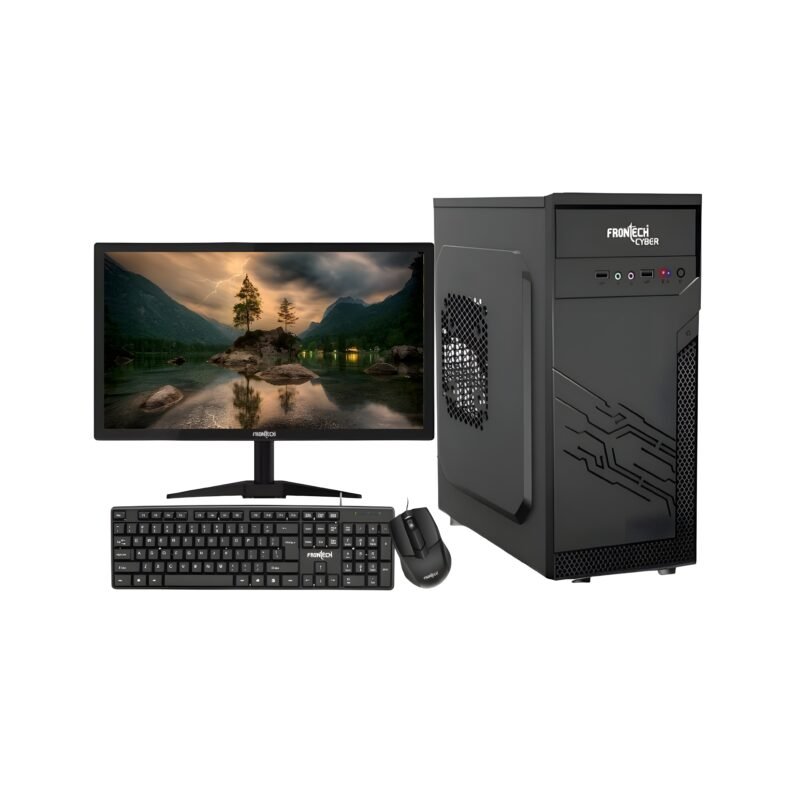 RYZEN 5 5600GT 8GB DDR4 256GB 450W-SMPS MONITOR KB MOUSE