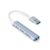 4 PORT USB HUB METAL 3.0