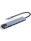 8 USB-C USB Hub/Docking Station(8-in-1) with 4K 30Hz HDMI, 100 Mbps Ethernet, USB 3.0, microSD/SD Card Reader, Type-C Data, PD Charging, USB 2.0, Type-C Plug for Laptop, Mac, PC