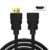 HDMI Male to Female Extension Cable Support 3D 4K 1080P HDMI Extender for TV Stick, Roku Stick, Chromecast, Nintendo Switch, Xbox 360, PS4, PS3, Blu Ray Player, HDTV, Laptop, PC