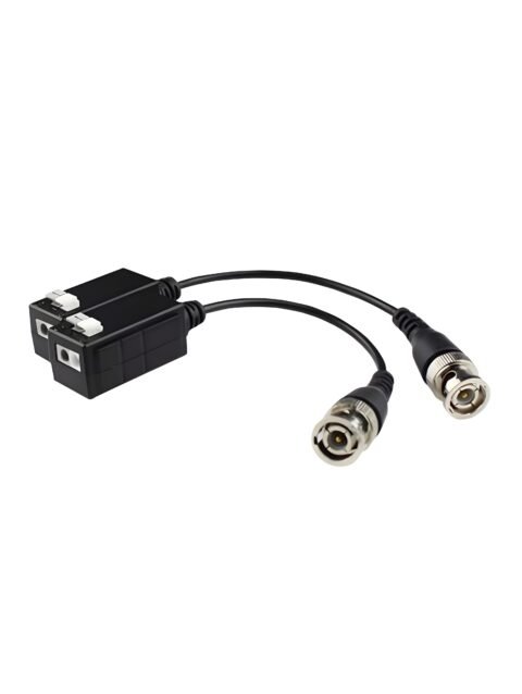 4K 8MP HD Video Balun, High-Definition Passive BNC Connector, UTP Cable Transmitter & Receiver, AHD/TVI/CVI/CVBS Support 720P/960P/1080P/3MP/5MP/8MP CCTV Security Cameras
