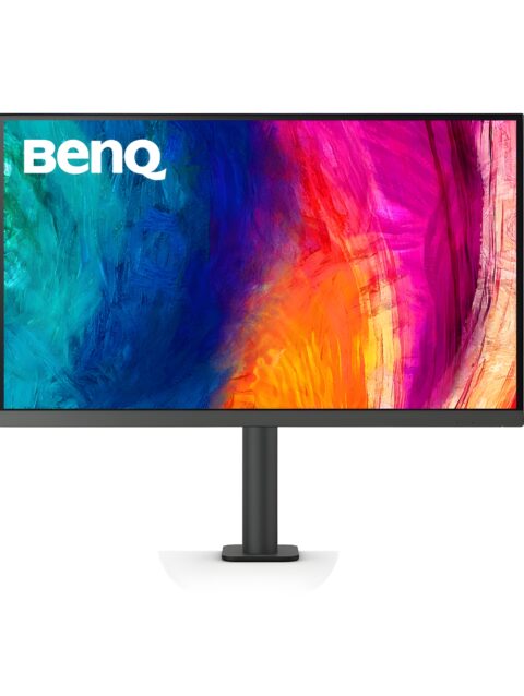 BenQ PD2705UA 27-Inch IPS 4K HDR10 ErgoArm Monitor|UHD| 99% sRGB| 99% Rec.709| Pantone Skintone Validated| Calman Verified| AQCOLOR Technology|KVM|Hotkey Puck Gen2|USB-C(65W PD) |HDMI| DP(Grey)