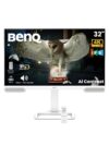 BenQ EW3290U 31.5” 4K UHD 3840x2160 Entertainment Monitor with 98% P3| Remote Control| AI Contrast| Built-in 2.1 Channel Speakers with Woofer| USB-C (65W PD)| 3xHDMI|USB Hub| Ergonomic| Eye-Care