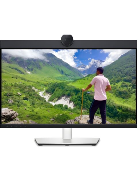 DELL P2424HEB 24INCH MONITOR 23.8" (60.45 cm) Video Conferencing Monitor-P2424HEB, HDMI, DisplayPort 1.2, 2X USB 3.2 Gen1 Type-C, DisplayPort-Out, USB 3.2 Gen1 Type-B, 3X USB 3.2 Gen1 Type-A, Headphone Jack (3.5 mm), RJ45