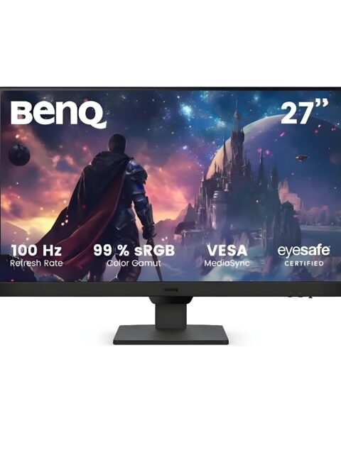 BenQ GW2791 27 Inches 1920X1080 FHD 100Hz IPS Eye-Care 99% Srgb Monitor| HDMI| Displayport| Ultra Slim Bezel| TUV-Certified| Flicker-Free| Low Blue Light Plus (Black)