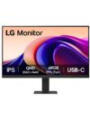 LG 24U631A IPS QHD (2560x1440) Monitor, 24 Inch, 100Hz, sRGB 99% (Typ.), HDR10, USB-C with PD 15W, HDMI, 3 Side Virtual Borderless, Head Phone Out, Reader Mode, Flicker Safe, 3 Years Warranty, Black