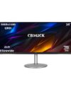 acer CB342CK 34 Inch (86.36 Cm) IPS Ultrawide (21:9) QHD 3440 X 1440 Pixels LCD Monitor with LED Backlight I AMD Radeon Freesync I HDR Ready, 1MS VRB I 75Hz Refresh | (Silver)