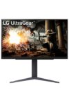 LG 27GS75Q-B Ultragear QHD (2560x1440) Gaming Monitor, 27", 1ms(GTG), 180Hz (O/C 200Hz), IPS, NVIDIA G-SYNC Compatible, AMD FreeSync, HDR10, sRGB 99% (Typ), Tilt/Height/Pivot Stand, HDMI, DP, Black