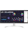 LG UltraWide 29 inch (73 cm) IPS FHD, Color Calibrated, 100Hz, 7W x 2 Inbuilt Speaker, USB-C, Display Port, HDMI, White Color-29WQ600