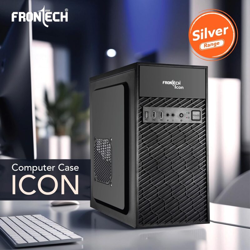 Frontech Icon FRONTECH ICON Computer Cabinet | Home & Office Use | Silver Range ...