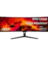 Acer EI491CR S 49 Inch LED 1800R Curved DFHD 3840 X 1080 Pixels VA Monitor I 32:9 Aspect Ratio I AMD Freesync Premium PRO I 144Hz I Vesa Certified Display HDR 400 I Dci-P3 I Support PIP/PBP I Speakers