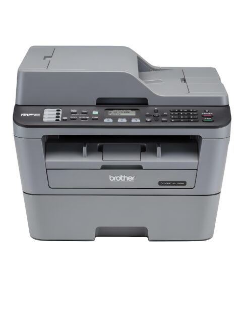 Brother MFC L2701DW WiFi Auto Duplex Laser Printer with 30 PPM Print Speed, Multifunction Print Scan Copy Fax, Automatic Document Feeder, 2 in 1 ID Copy Button, 2-line LCD Display, 250 Sheets Tray
