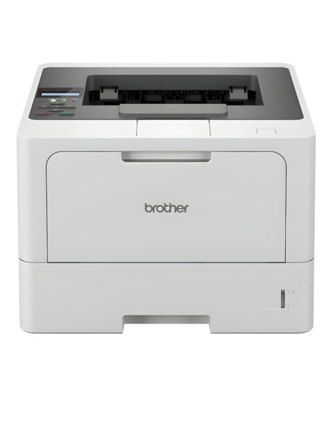Brother HL-L5210DW Auto Duplex Laser Monochrome Printer, 48 PPM Print Speed, LCD Display, 1 GB Memory, (WiFi WiFi Direct LAN USB), 250 Sheet Paper Tray, 11000 Pages Inbox Toner, White