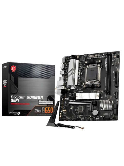 MSI B650M Bomber WIFI M-ATX Motherboard