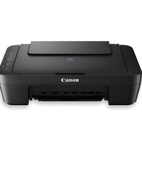 Canon PIXMA E470 All in One (Print, Scan, Copy) WiFi Ink Efficient Colour Printer for Home