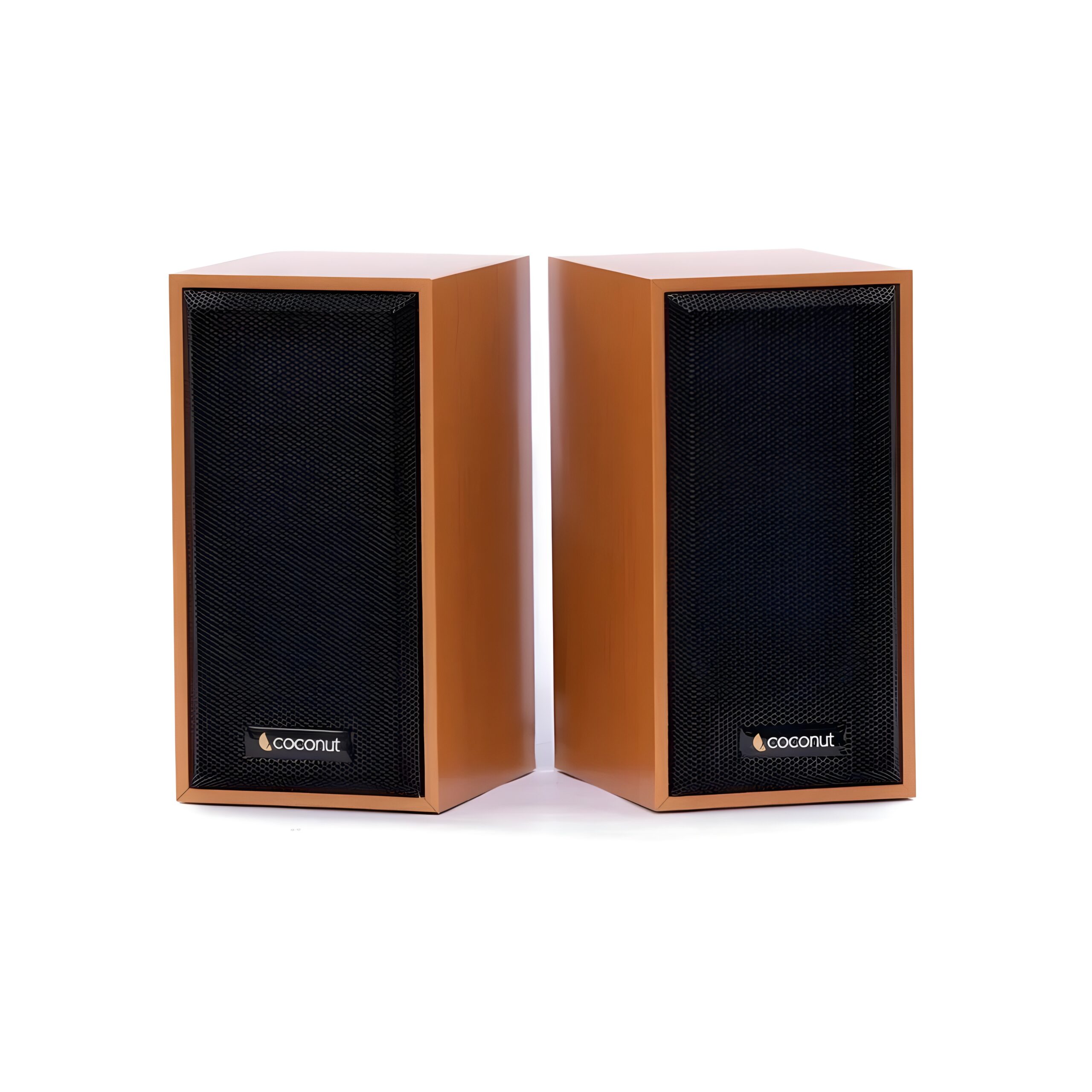 US02BRO_3 (1) Coconut US02 USB Wooden Speaker USB Powered; Plug and Play - Black