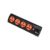 Xcess1.5 m XP4004P POWERX 4 Socket Extension Boards (Black, Orange)