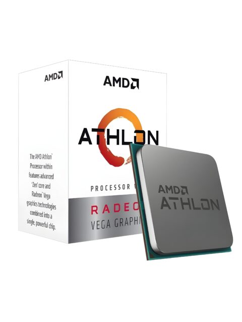 AMD Athlon 3000G with Radeon Vega 3 Graphics Dual Core 4 Threads 3.5GHz Unlocked Desktop Processor(YD3000C6FHBOX)