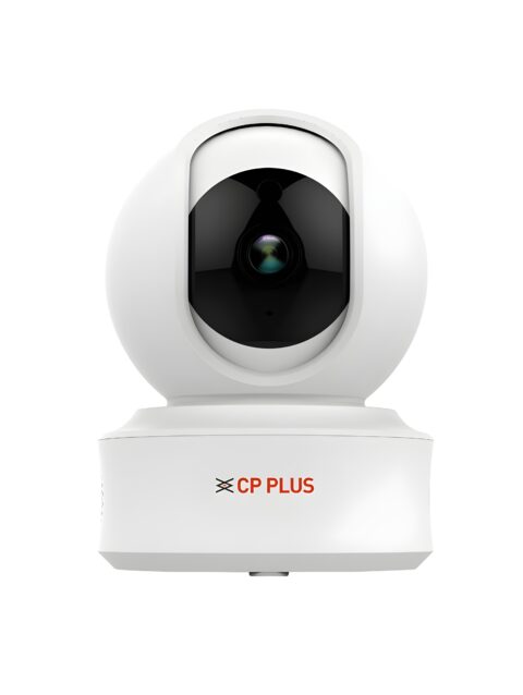 CP PLUS CP-E41Q 4MP Quad HD Smart Wi-Fi CCTV Camera for Home | 360° Pan & Tilt | CTC Cyber Secure Tech | Supports LAN | View & Talk | Smart Detection Suite | Night Vision | Cloud Storage | OK Google |