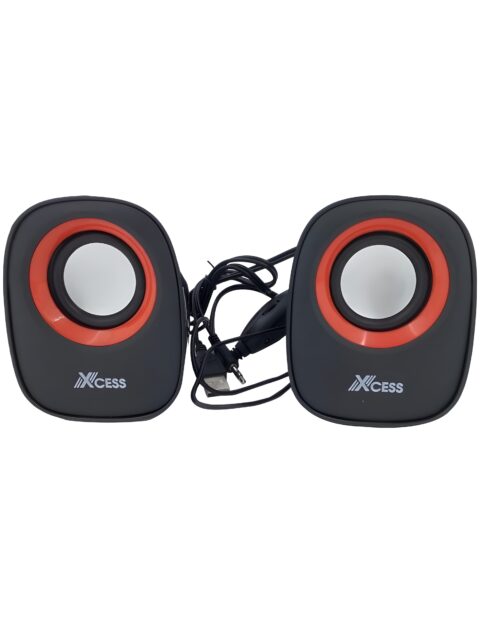 XCESS 2.0 USB SPEAKER XS242 USB Powered Multimedia Speaker - Black
