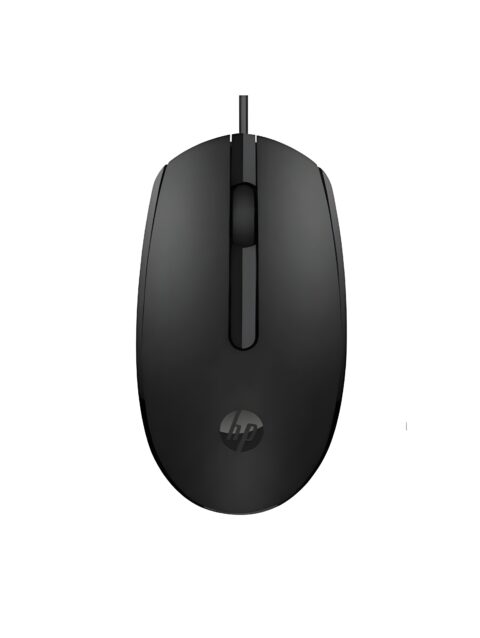 HP M10 Wired USB Mouse with 3 Buttons High Definition 1000DPI Optical Tracking and Ambidextrous Design