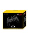 Ant Esports GP130 Wired Gamepad for PC, PS3, Android TV, Laptop – Dual Vibration USB Controller with Turbo Mode, 14 Buttons, Plug & Play, Ergonomic Design, Compatible with Windows & Steam_ Black