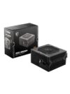 MSI MAG A650BN Power Supply Unit - 650W, 80 Plus Bronze Certified, 12V Single-Rail, DC-to-DC Circuit, 120mm Fan, Active PFC Design, Multiple Connectivity, for Gaming PC, 5-Year Warranty