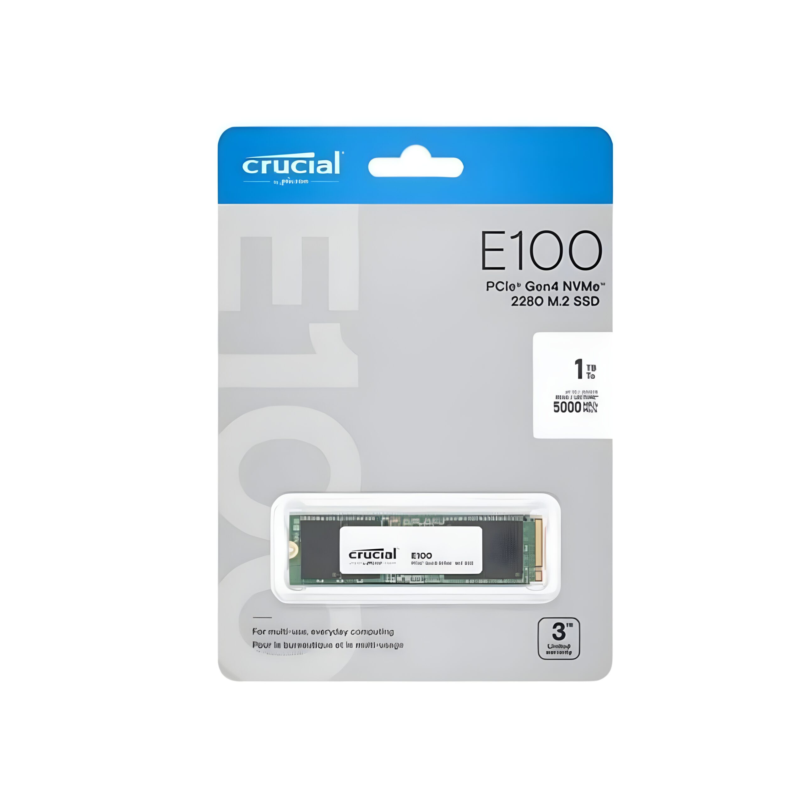 Crucial-E100-1TB-Gen4-M.2-NVMe-Internal-SSD-CT1000E100SSD8 (1) (1) Crucial E100 1 TB Desktop, Laptop Black PCIe NVMe Internal Solid State Drive (SSD) (CT1000E100SSD8) (Interface: PCIe NVMe, Form Factor: M.2)