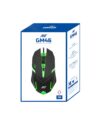Ant GM46 Wired Optical Gaming Mouse | 2400 DPI Sensor | 4 Durable Buttons | Multicolour Backlight | 1.5M Cable | Lightweight Design | Compatible with Windows, Mac & Linux
