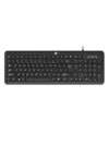 HP Wired Keyboard K160, Desktop & Laptop Compatible, Gaming Keyboard, Black