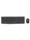 Logitech MK235 Wireless Keyboard and Mouse Combo for Windows, 2.4 GHz Wireless with Nano USB-Receiver, Wireless Mouse, 15 FN Keys, 3-Year Battery Life, PC/Laptop - Black