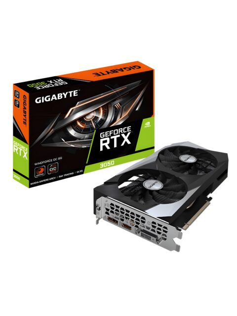 Gigabyte RTX 3050 Windforce OC 8GB Gaming Graphics Card