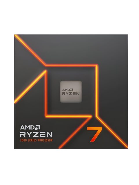 AMD 7000 Series Ryzen 7 7700 Desktop Processor 8 cores 16 Threads 40 MB Cache 3.8 GHz Upto 5.3 GHz AM5 Socket (100-100000592BOX)