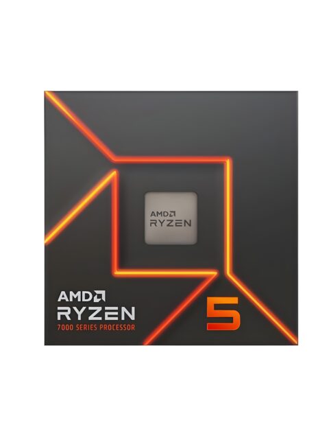 AMD Ryzen 5 7500F Desktop Processor 6 cores 12 Threads 32 MB Cache 3.7 GHz Upto 5 GHz AM5 Socket (100-100000597BOX)