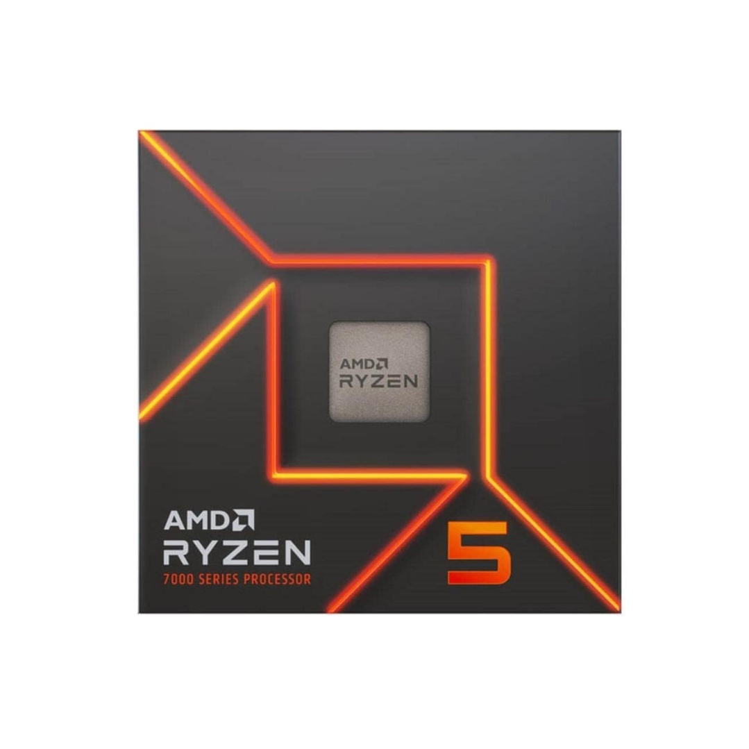 51xgbmTbmzL._SL1080_ (1) AMD Ryzen 5 7600 Desktop Processor 7000 Series 6 cores 12 Threads 38 MB Cache 3.8 GHz Upto 5.1 GHz AM5 Socket (100-100001015BOX)
