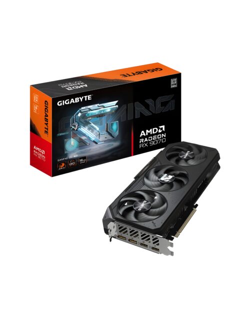 GIGABYTE Radeon RX 9070 Gaming OC 16G Graphics Card, PCIe 5.0, 16GB GDDR6, GV-R9070GAMING OC
