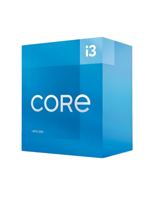 Core i3 10100 10th Generation 3.6 GHz Upto 4.3Ghz LGA 1200 Socket 4 Cores 8 Threads 6 MB Smart Cache Desktop Processor